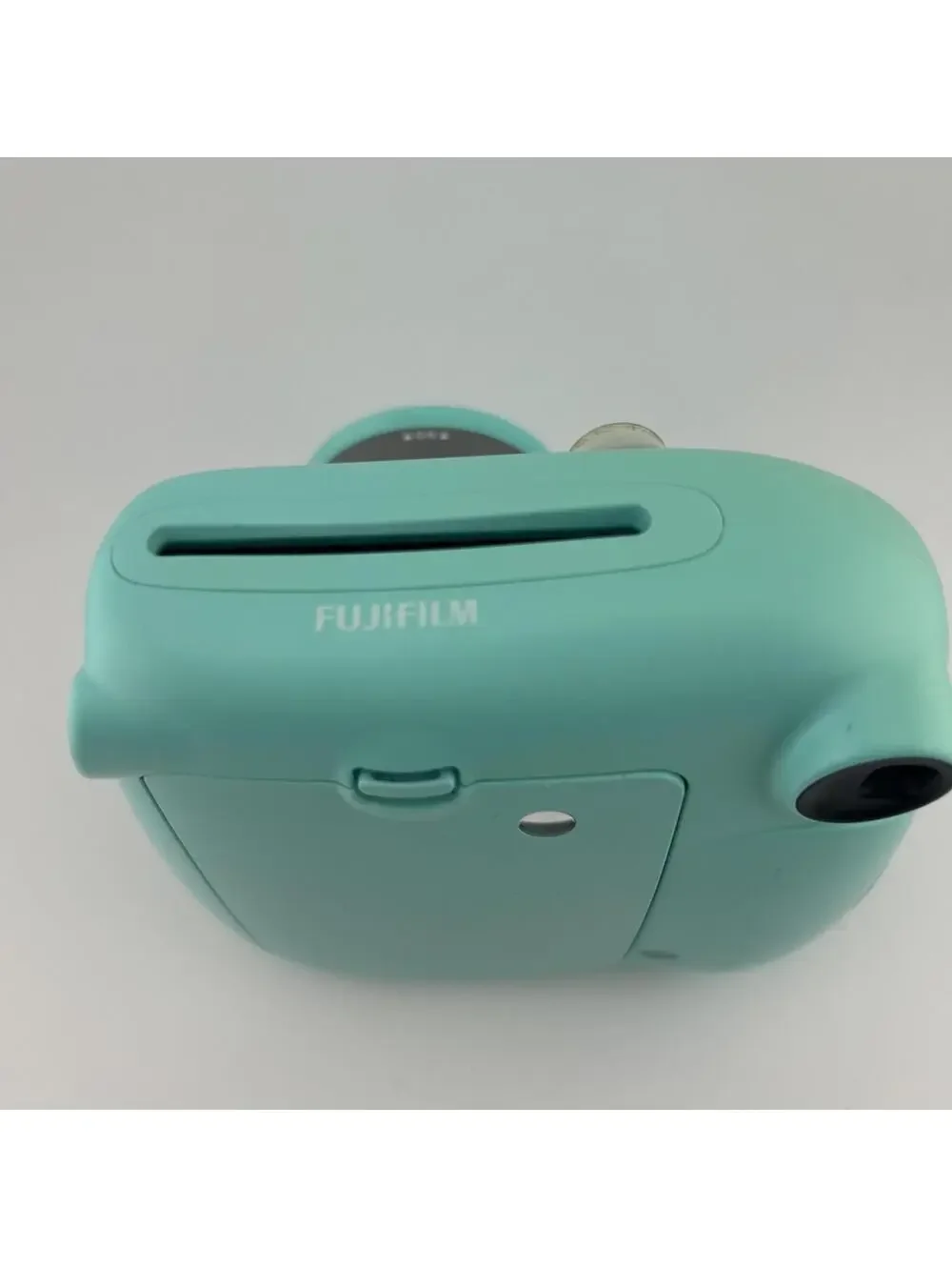 Fujifilm Instax Mini 7+ Plus Instant Camera Teal- Camera Only. Tested & Working
